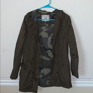 army green jacket